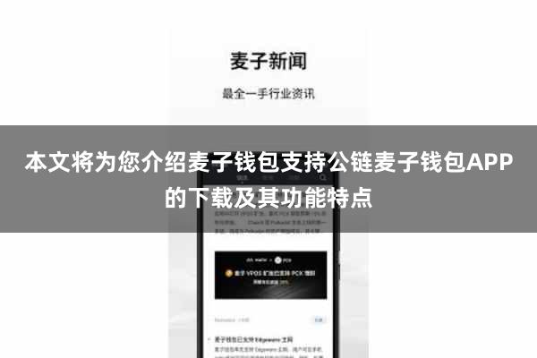 本文将为您介绍麦子钱包支持公链麦子钱包APP的下载及其功能特点