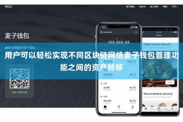用户可以轻松实现不同区块链网络麦子钱包管理功能之间的资产转移