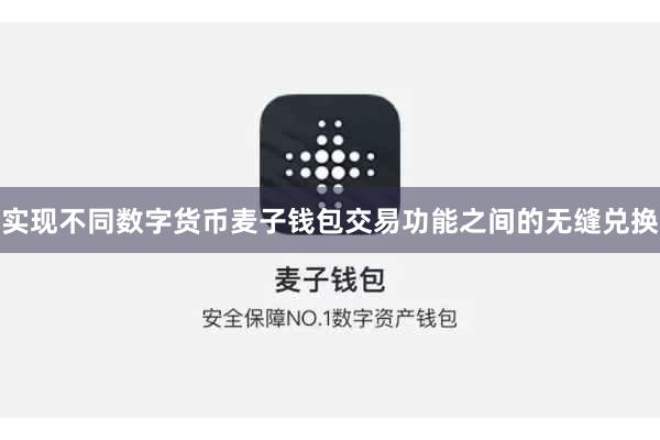 实现不同数字货币麦子钱包交易功能之间的无缝兑换